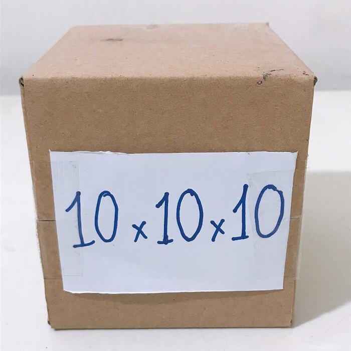 Hộp Carton 10x10x10